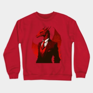 Business Dragon Crewneck Sweatshirt